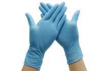 Gleiten Sie beständige blaue Wegwerfhandschuhe, flexible Operation der sterilen Nitril-Handschuhe fournisseur