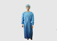 Breathable sterile chirurgische Kleider, blaues Operations-Theater-Kleid Wegwerf fournisseur