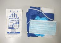Behandeln Sie Disposable Surgical Drapes und bekleidet SMS/SPP nicht gesponnen mit Gesichtsmaske fournisseur