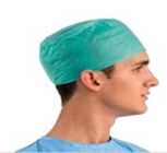 Latex-freie chirurgische Wegwerfkappen, Wegwerfoperationsraum-Hüte mit genähtem Gummiband fournisseur