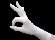 Weiche chirurgische Wegwerfhandschuh-schützende bequeme widerstehende Säure ohne Pulver fournisseur