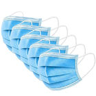 Blaue Wegwerfgesichtsmaske-Haut freundlich für Filter-Blütenstaub/Staub fournisseur