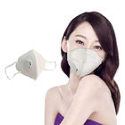 Antiverschmutzung, die Wegwerfnicht gesponnene Gesichtsmaske der Masken-FFP2 mit Ventil faltet fournisseur