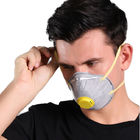 Maske der Aktivkohle-N95 der Schalen-FFP2, nichtgewebte Wegwerfatemschutzmaske mit Ventil fournisseur