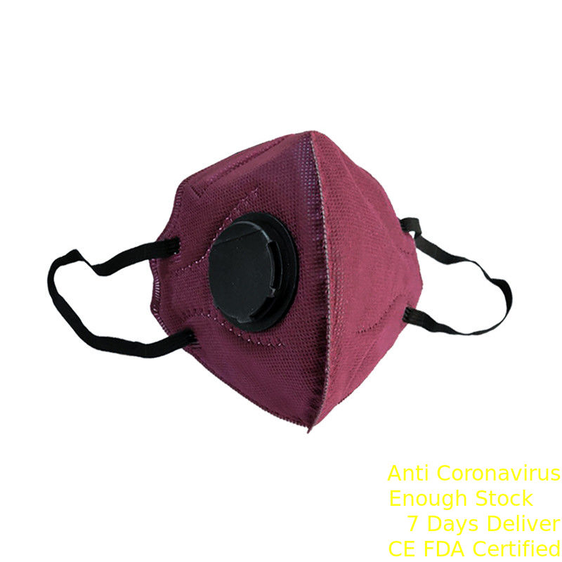 Antivertikale Falten-flache Atmungs-Atemschutzmaske der virus-faltbare Masken-FFP2 fournisseur
