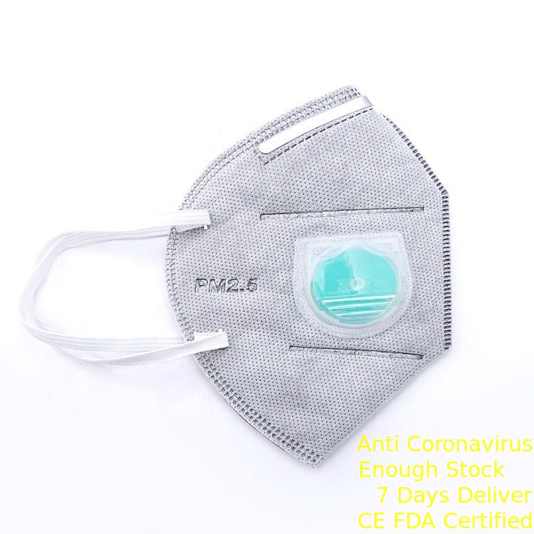 Bequeme FFP2 Atemschutzmaske, Wegwerfatemschutzmaske FFP2 mit Ventil fournisseur