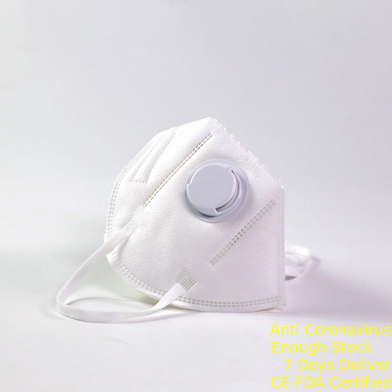 N95 vertikale faltende Maske farbige FFP2 Atemschutzmaske 4 Schicht-Schutz für Erwachsenen fournisseur