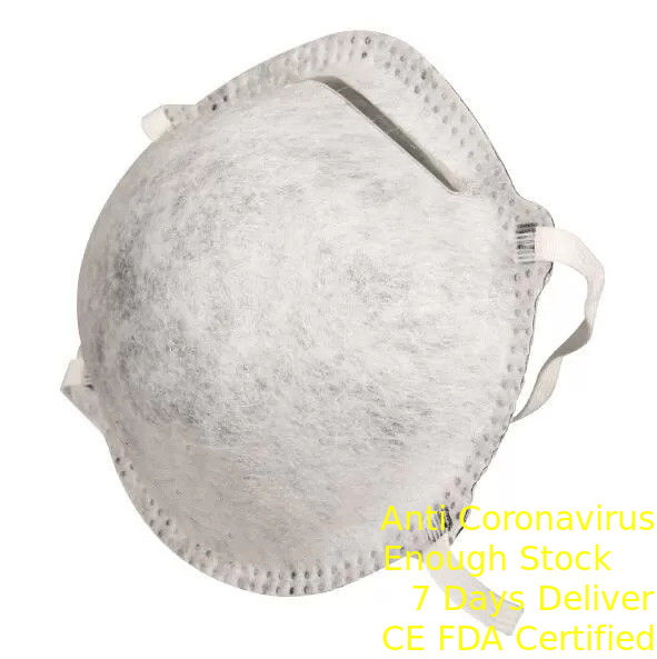 Multifunktionswegwerfatemschutzmaske, Antischalen-geformte Gesichtsmaske des staub-FFP2/N95 fournisseur