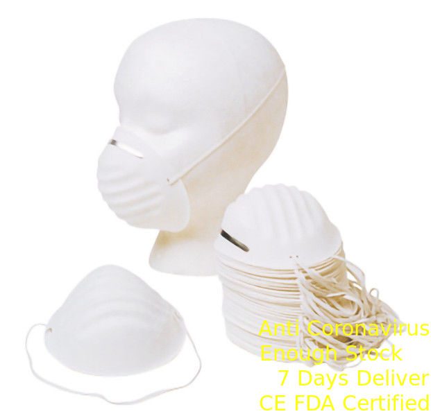 Schalen-Maske der bequemen Schutzmaske-KN95 weiße Atmungs-Antides staub-FFP2 fournisseur