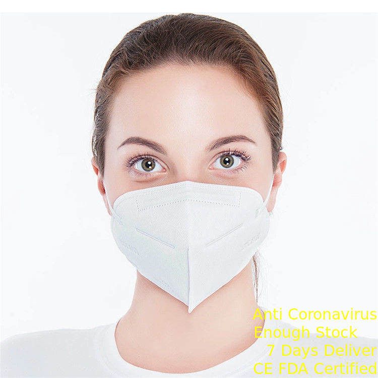 Vertikale Falten-flache faltbare Maske FFP2 fertigte medizinische Wegwerfgesichtsmaske besonders an fournisseur