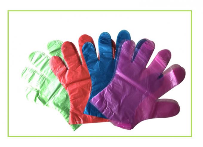 Wasserdichte beständige Wegwerfpolyäthylenplastikhandschuhe für Nahrungsmittelgrad