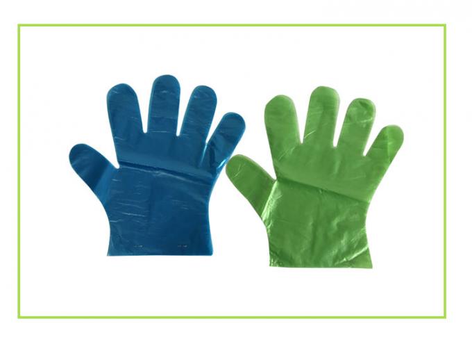 Wasserdichte beständige Wegwerfpolyäthylenplastikhandschuhe für Nahrungsmittelgrad